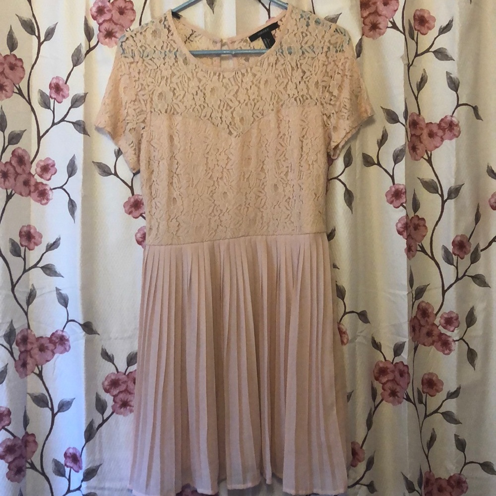 pale pink dress, worn once